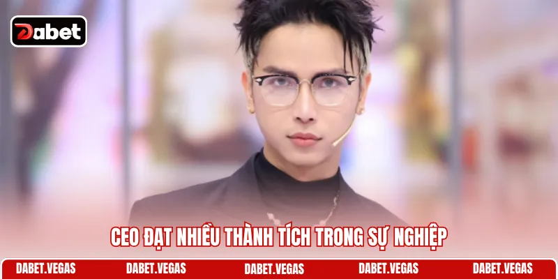 CEO đạt nhiều thành tích trong sự nghiệp