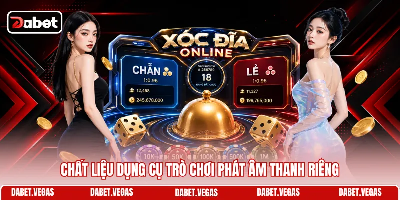 Chất liệu dụng cụ trò chơi phát âm thanh riêng